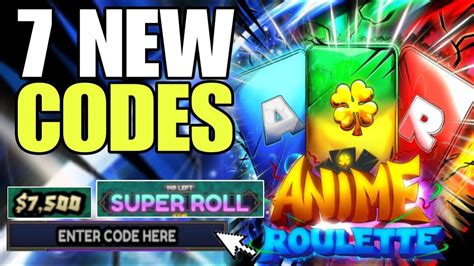animeroulette code|Anime Roulette codes March 2024 .